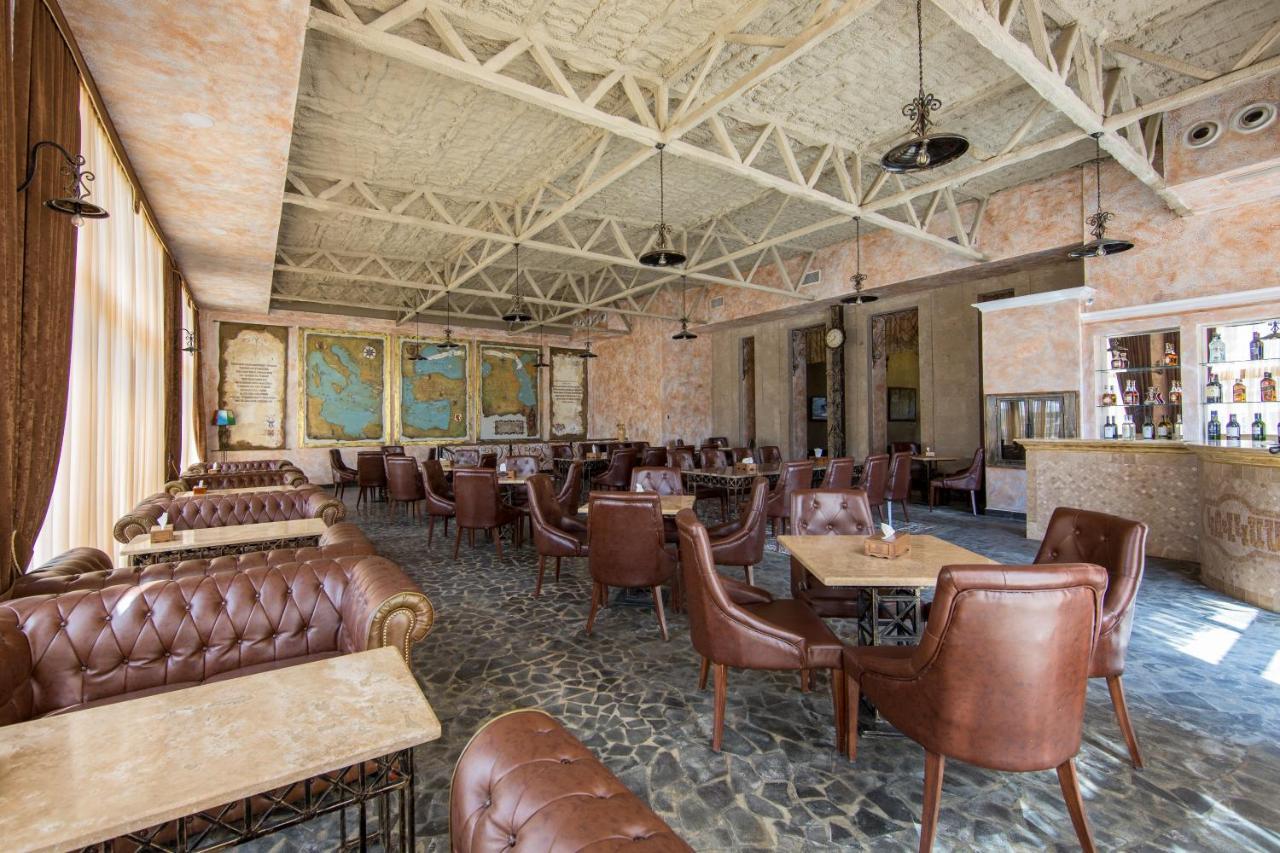 Caucasus Hotel Kasagh Kültér fotó The interior of the restaurant